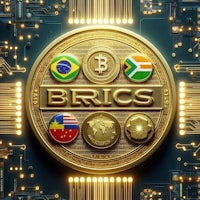 the brics logo on a circuit board